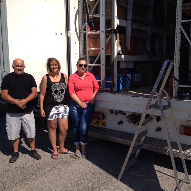 Evelyne et Henri, et leur fille Mandy