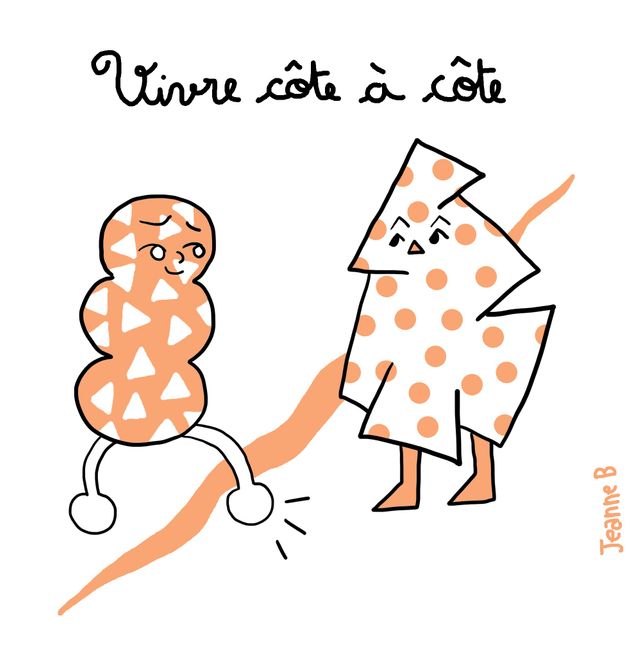 Vivre côte à côte