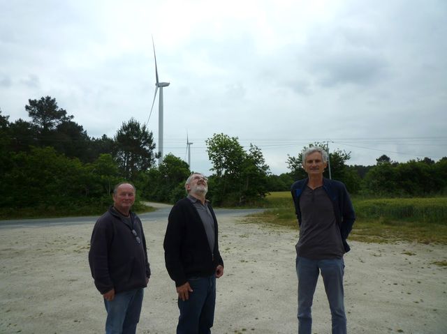 Patrick Dugué, Michel Carré et Michel Leclercq