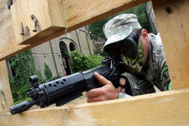 Un amateur d'AirSoft