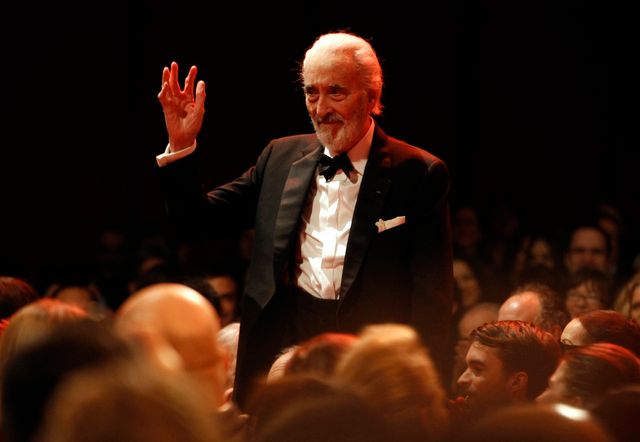 Christopher Lee à la Berlinade de 2012