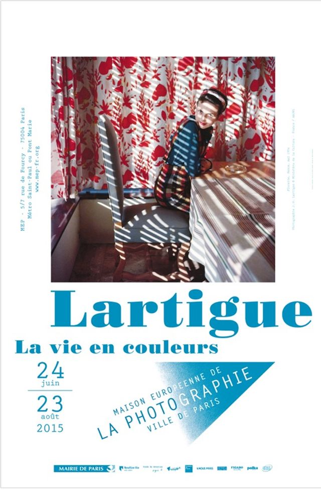 Affiche exposition Lartigue