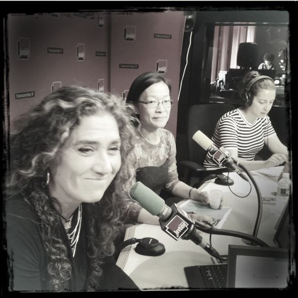Anna Muylaert et la traductrice Wang Meei-Huey