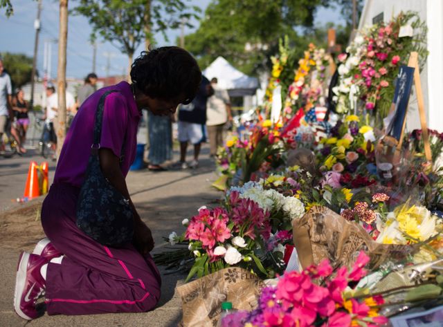 Recueillement à Charleston