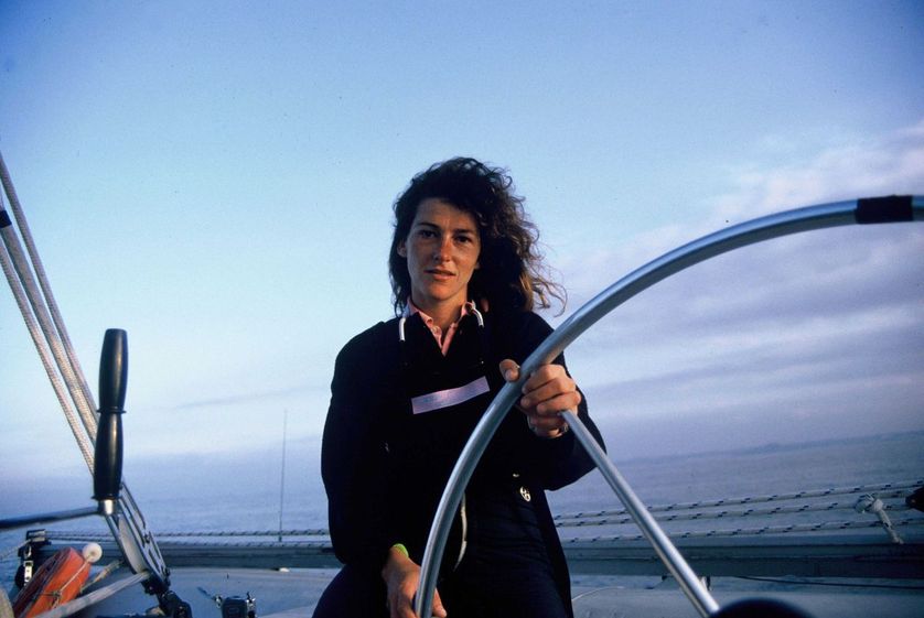 Avant la route du Rhum, en 1986