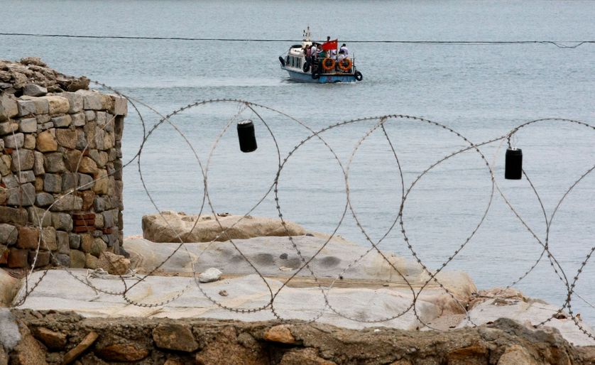 Un bateau chinois, repéré non loin des côtes taïwanaises de l'île Jinmen