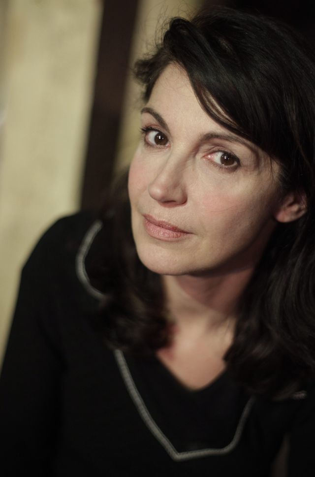 Zabou Breitman (2013 : au Thêatre de Nice dans la pièce "La Compagnie des spectres" d'après le roman de Lydie Salvayre)