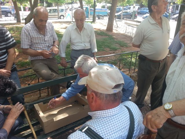 Les retraités grecs ont déjà vu leurs pensions baisser