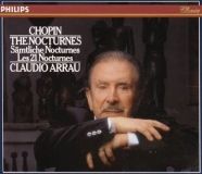 Album " Chopin : The Nocturnes " label Philips 416440-2