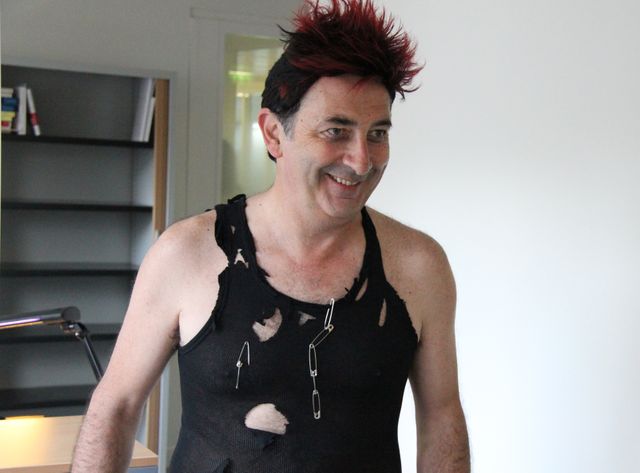 François Morel en punk