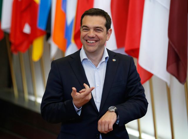 Alexis Tsipras à Bruxelles