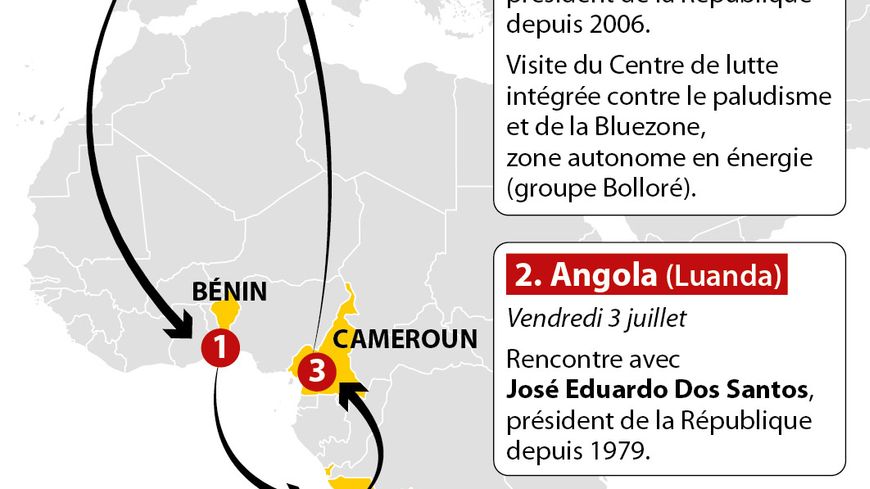 Tournée éclair de François Hollande en Afrique