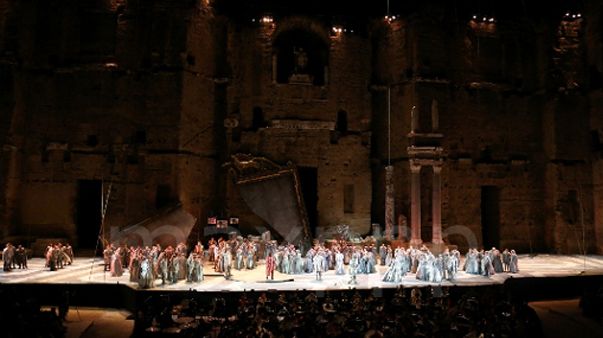 Les Chorégies d'Orange dans un ancien théâtre romain