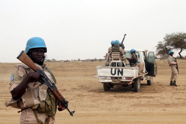 Casques bleus au Mali