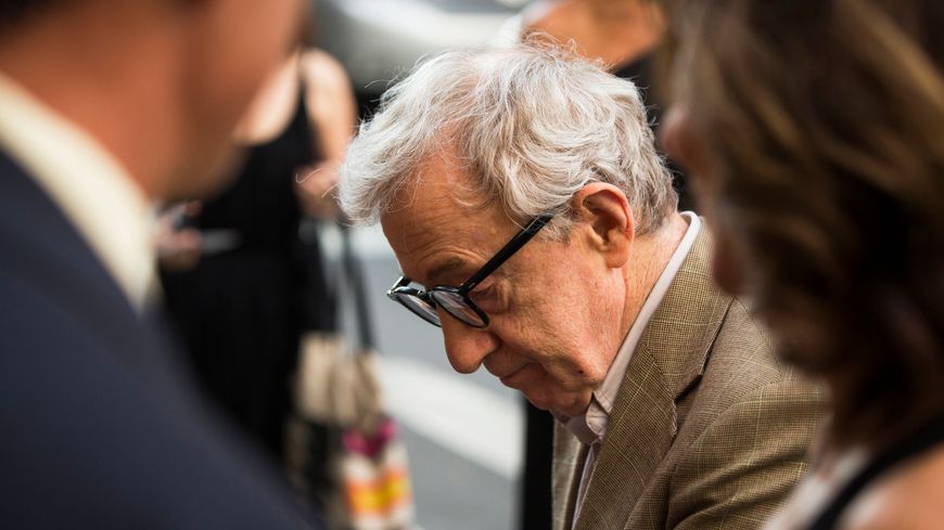 Woody Allen à la première de son film "Magic in the Moonlight"