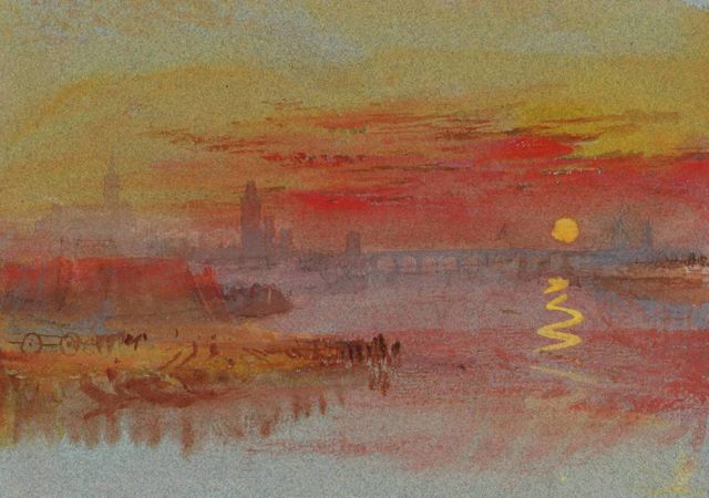 "Scarlet Sunset" de William Turner