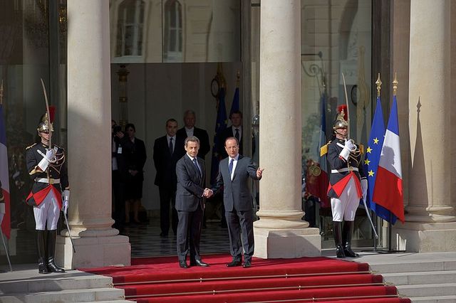 2012 inauguration of the French President