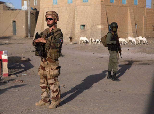 Soldat français au Burkina Faso
