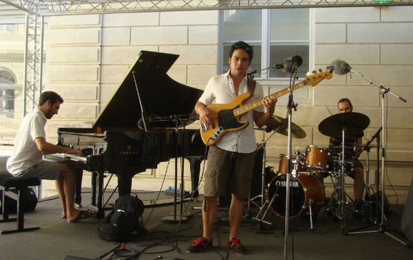 De gauche à droite : Daniel Moreau, Alfred Vilayleck et Julien Grégoire © France Musique / Flora Sternadel