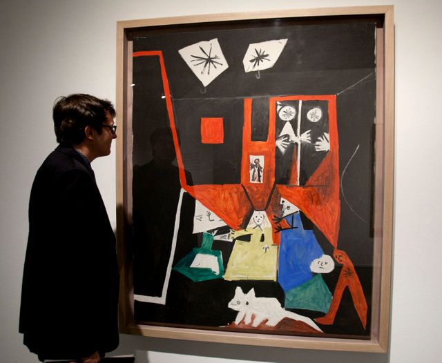 L'une des versions cubistes du tableau, par Picasso