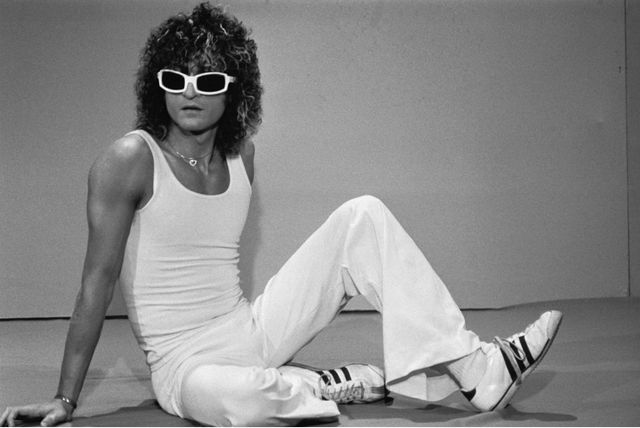 Michel Polnareff lors de sa tournée européenne, 1975