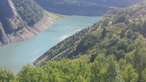Lac du Chambon en Isère