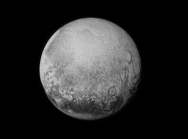 Pluton, vue par la sonde New Horizons