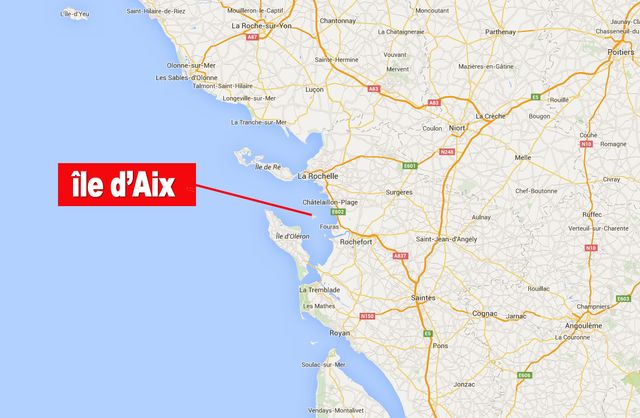 carte l'île d'Aix