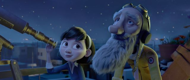 Image extraite du "Petit Prince" de Mark Osborne