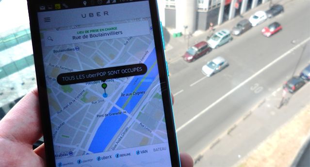 UberPop suspendu en France