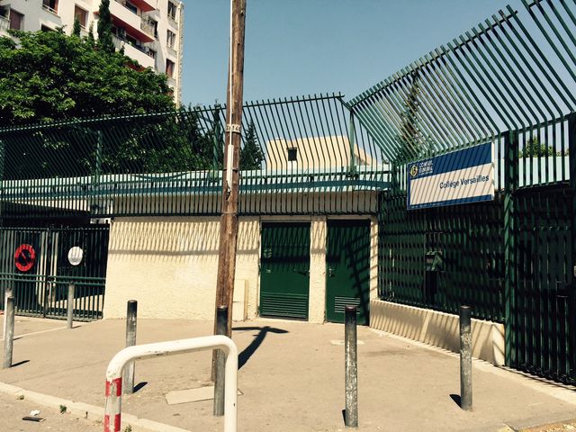 Le collège Versailles où travaille Mohamed