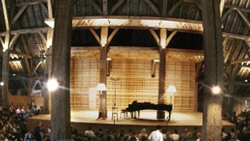 La grange de Meslay qui accueille les fêtes musicales de Touraine