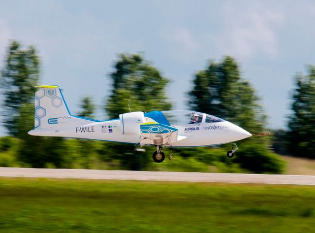 Première traversée de la Manche pour un avion électrique