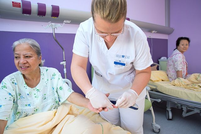 Service d’endocrinologie de l'hôpital Lariboisière à Paris