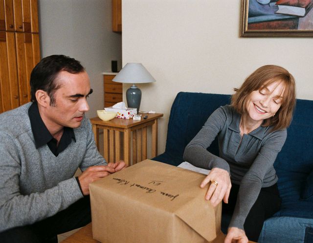Thomas Chabrol et Isabelle Huppert dans L'Ivresse du pouvoir