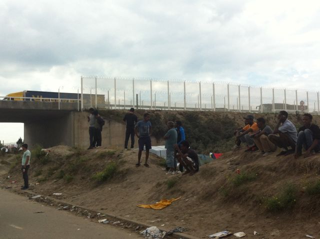 Les barrières d'accès au port de Calais ont été réhaussées