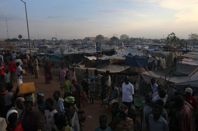 La base ONU à Malakal au Soudan du Sud