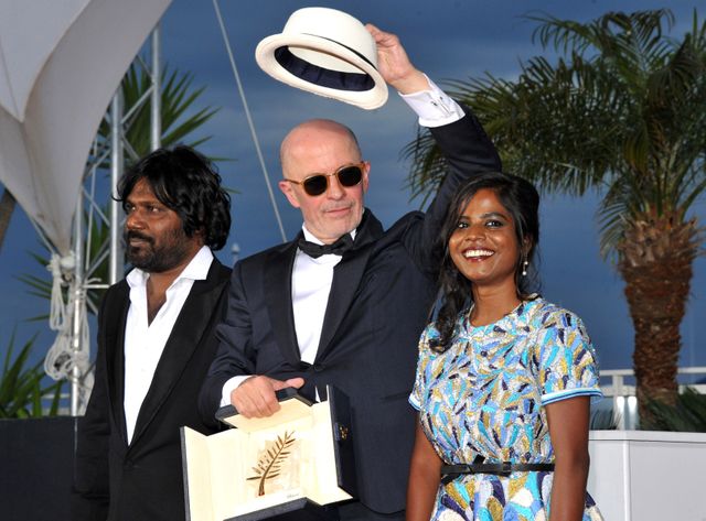 Jacques Audiard, ses comédiens et la Palme d'or