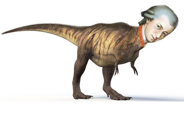 mozart dinosaure