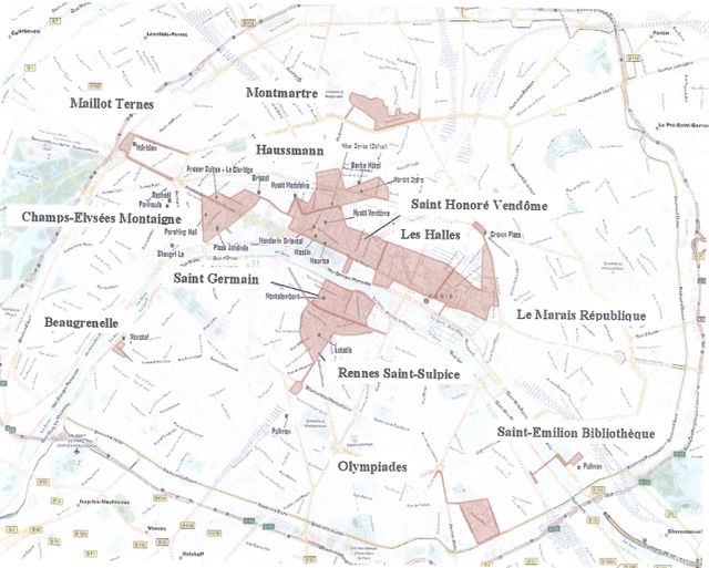 La carte des ZTI présentée par Bercy