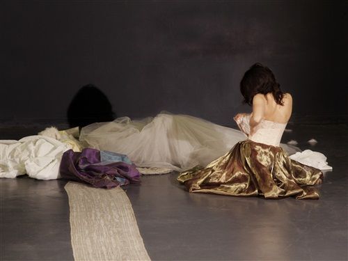 Marie Vialle dans "Princesse vieille Reine" de Pascal Quignard - Théâtre du Rond Point