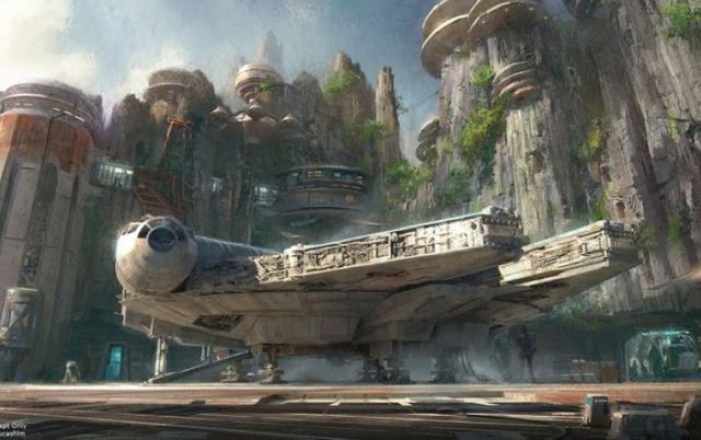 Un avant-goût de l'un des futurs parcs “Star Wars”, annoncés samedi par Disney
