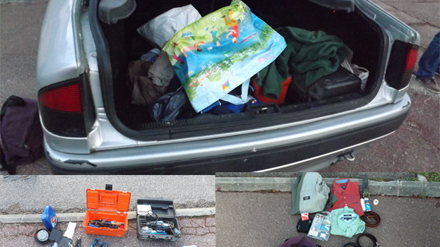 Les gendarmes ont retrouvé de nombreux objets volés, de l'argent liquide et le matériel des voleurs