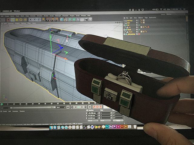 3D mariage geek