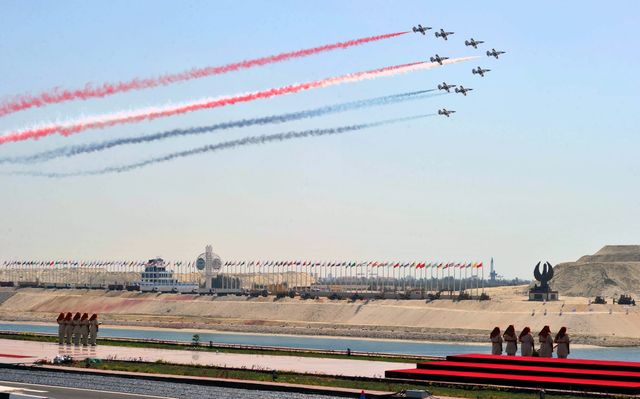 Cérémonie d'inauguration du Canal de Suez