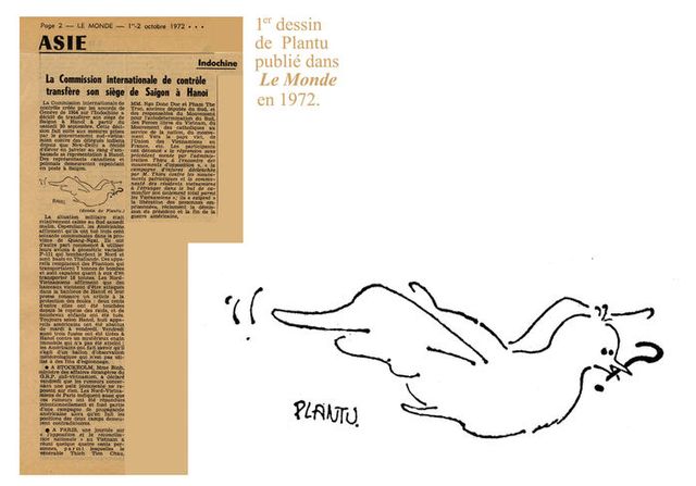 Plantu 1er dessin