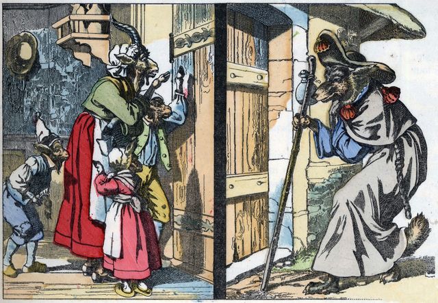Le-Loup,la Chèvre et le Chevreau