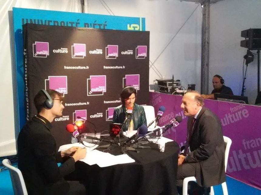 Matinale en direct de l'université d'été du MEDEF avec Pierre Gatttaz