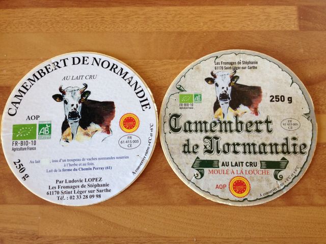Boites fromage