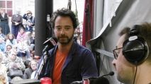Benjamin Levy au micro de Stéphane Grant par S Noël